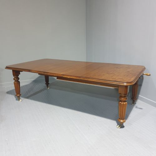 William 4th Mahogany Extending Dining Table