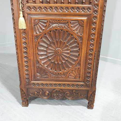 fig 1. Superb Slim Carved Hall Cupboard