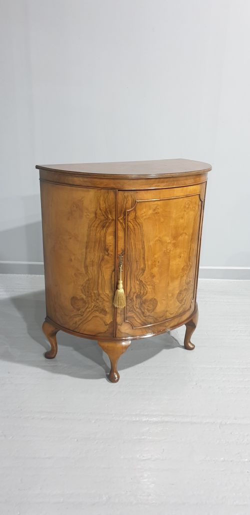 fig 1. Excellent Demi Loon Walnut Cabinet