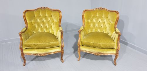 fig 1. Wonderful Pair French Armchairs