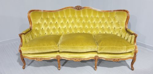 fig 1. Wonderful French Curved Sofa