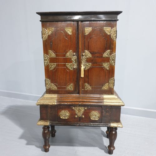 Antique Indian Cupboard on Stand