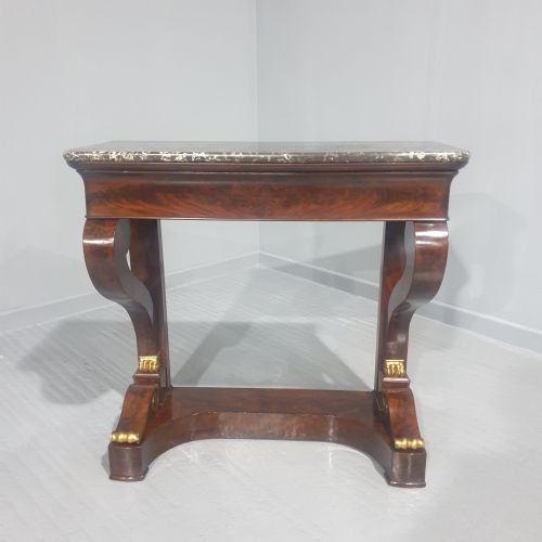 fig 1. Super French Mahogany Console Table
