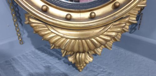 OUTSTANDING ENGLISH REGENCY GILT MIRROR - ADDITIONAL PHOTO 2