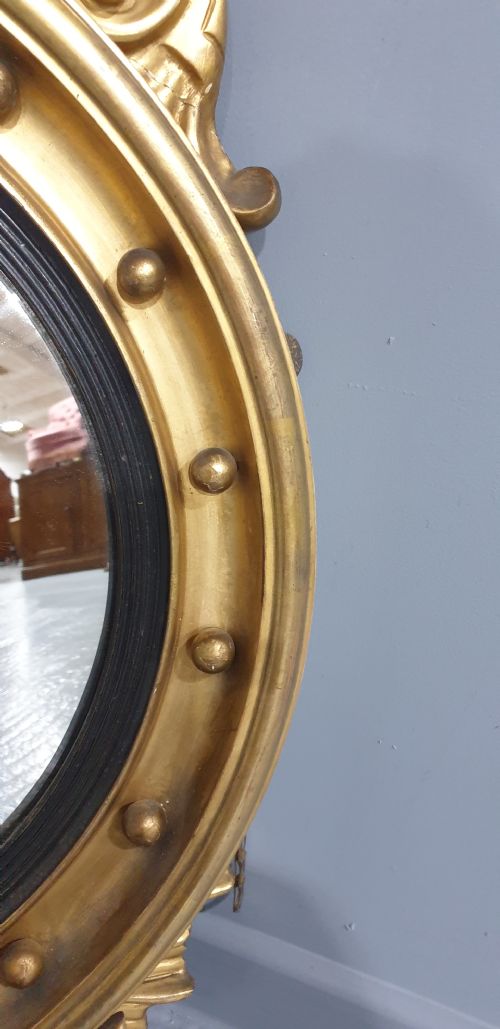 OUTSTANDING ENGLISH REGENCY GILT MIRROR - ADDITIONAL PHOTO 6