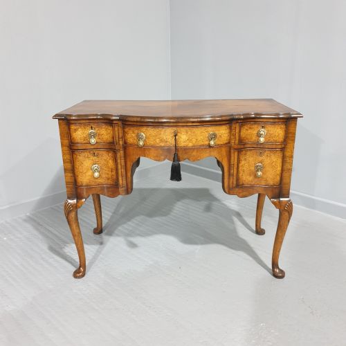 Superb Burr Walnnut Desk