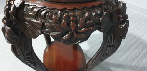 WONDERFUL ORIENTAL JARDINERE STAND - ADDITIONAL PHOTO 6