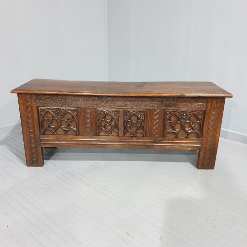 Very Nice Geogian Oak Coffer