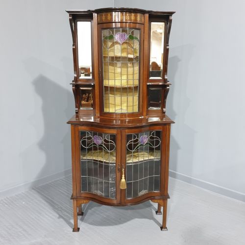 fig 1. Super Art Noveau Display Cabinet