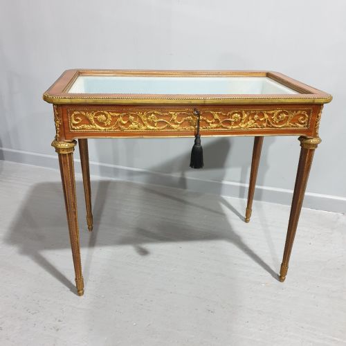 fig 1. Wonderful French Bijouterie Display Table