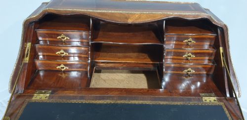 EXCELLENT QUALITY EARLY 19THC FRENCH KINGWOOD PARQUETRY BUREAU - ADDITIONAL PHOTO 4