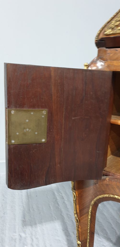 EXCELLENT QUALITY EARLY 19THC FRENCH KINGWOOD PARQUETRY BUREAU - ADDITIONAL PHOTO 15