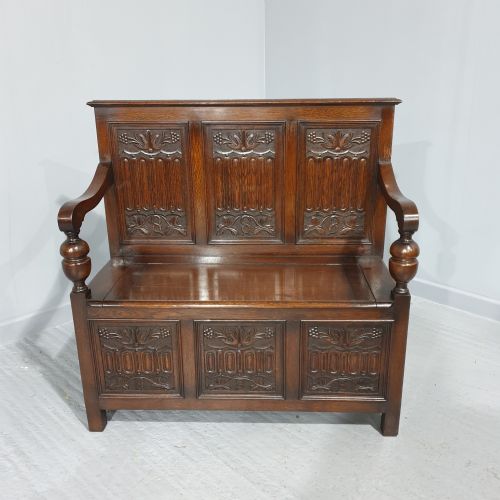 Fabulous Oak Monks Bench