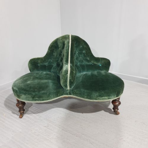 Victorian Conversation Sofa