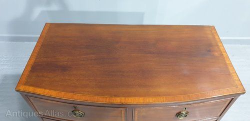 fig 1. Regency Mahogany Chest of Drawers of Small Proportions