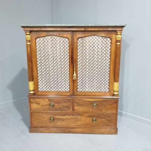 Outstanding Rosewood Linen Press