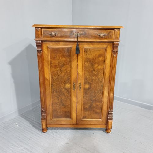 fig 1. Super French Burr Walnut Cupboard