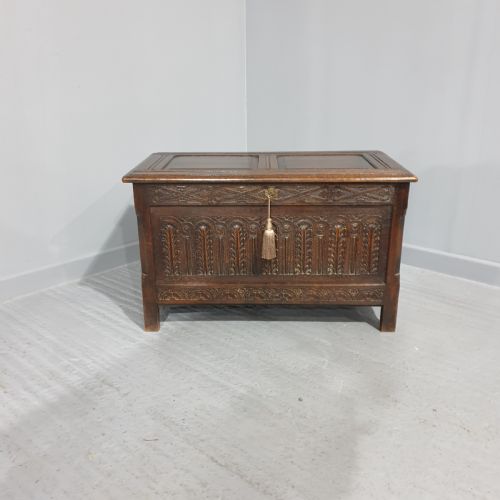 Oak Coffer of Small Proportions