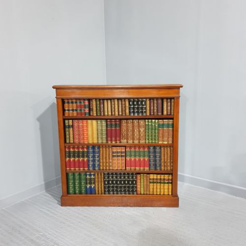 Very Nice Victorian Walnut Open Bookcase
