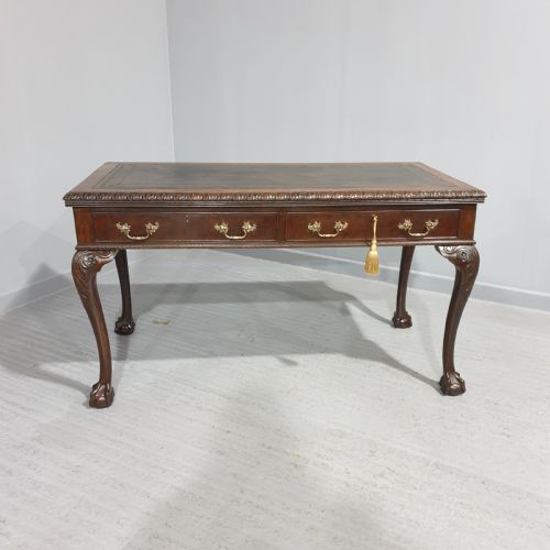 fig 1. Chippendale Mahogany Writing Table