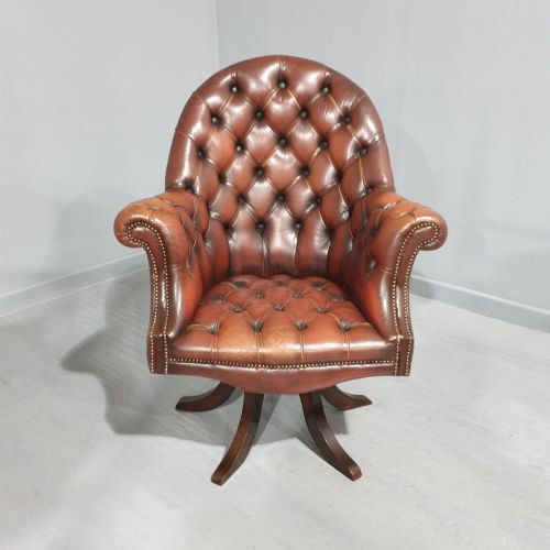fig 1. Outstanding Red Leather Office Desk Chair