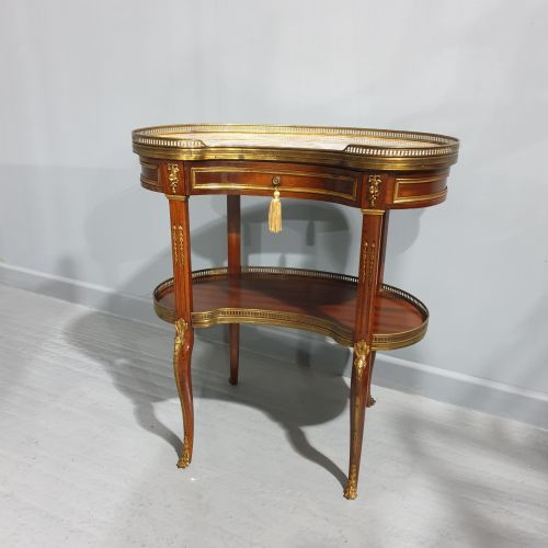 Superb French Kidney Side Table