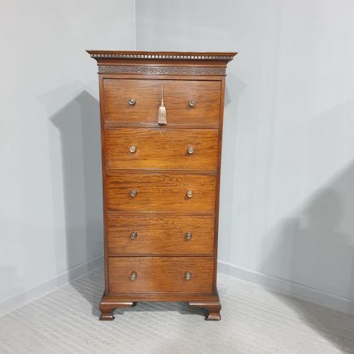 Tall Mahogany Chest of Drawers