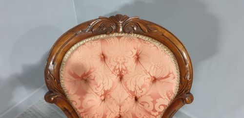 SUPER VICTORIAN MAHOGANY CHAIR - ADDITIONAL PHOTO 6