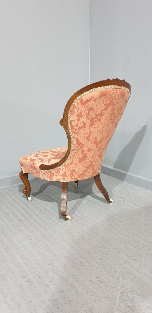SUPER VICTORIAN MAHOGANY CHAIR - ADDITIONAL PHOTO 7