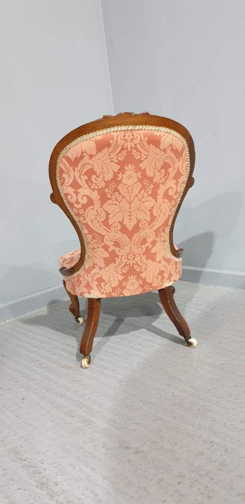 SUPER VICTORIAN MAHOGANY CHAIR - ADDITIONAL PHOTO 8