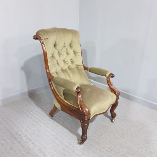 fig 1. Very Nice Regency Library Armchair