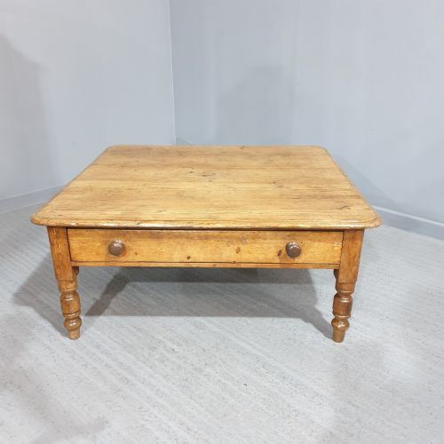 Victorian Pine Coffee Table