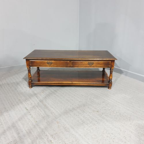 Oak Plank Coffee Table