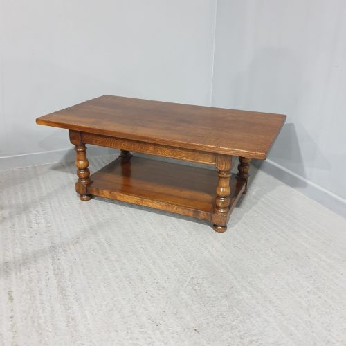 Oak Plank Coffee Table