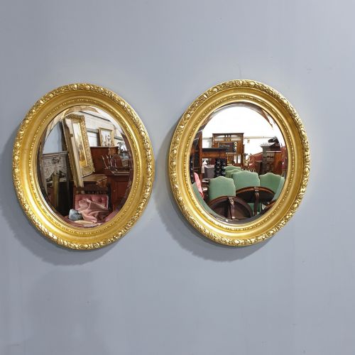Superb Pair English Victorian Gilt Mirrors