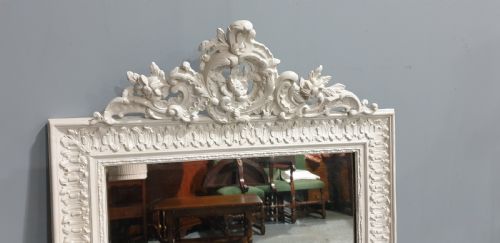 FRENCH PAINTED MIRROR - ADDITIONAL PHOTO 3