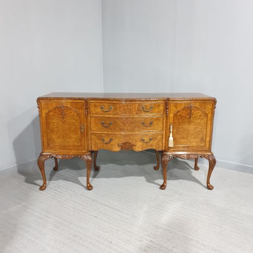 fig 1. Stunning Burr Walnut Sideboard