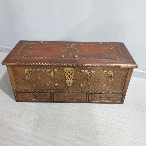 Superb Anglo Indian Marriage Coffer