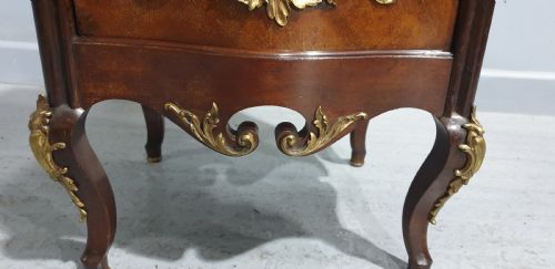 LOVELY ORMOLU MOUNTED ENGLISH COAL BIN PERDONIUM - ADDITIONAL PHOTO 3