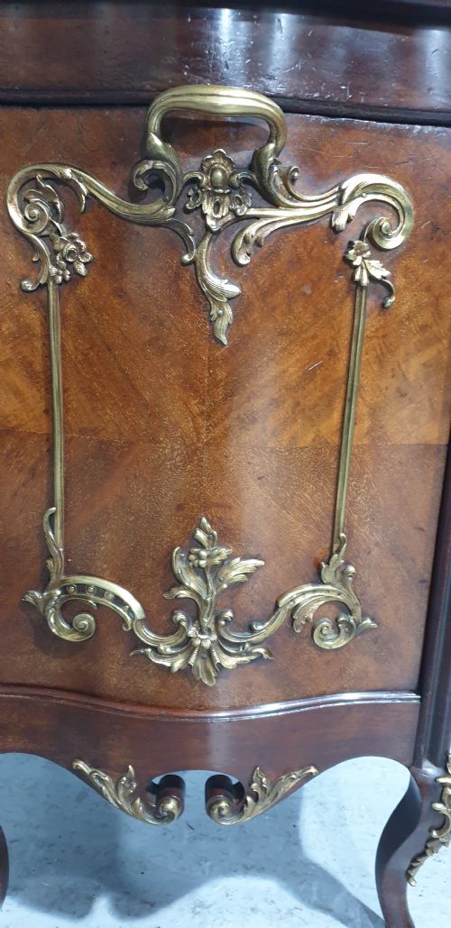 LOVELY ORMOLU MOUNTED ENGLISH COAL BIN PERDONIUM - ADDITIONAL PHOTO 4