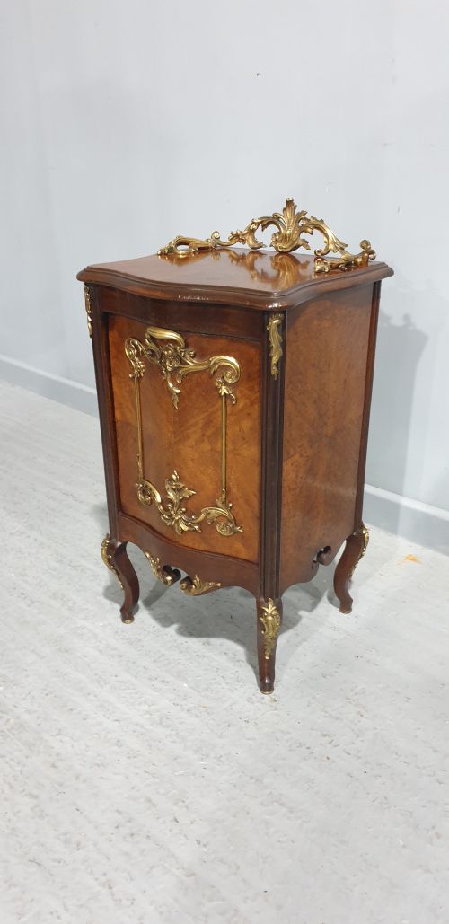 LOVELY ORMOLU MOUNTED ENGLISH COAL BIN PERDONIUM - ADDITIONAL PHOTO 7