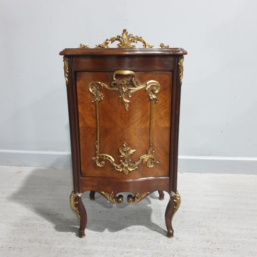 LOVELY ORMOLU MOUNTED ENGLISH COAL BIN PERDONIUM - ADDITIONAL PHOTO 1