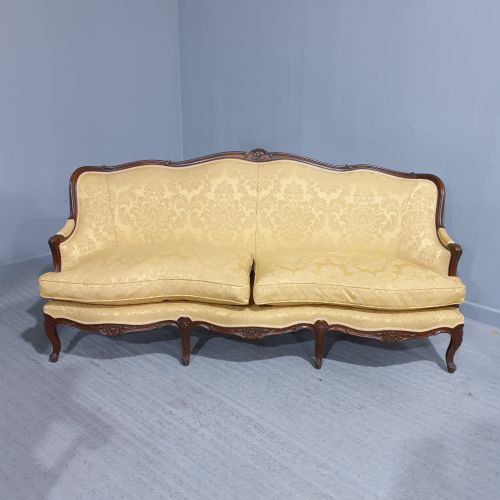Superb French Curved Sofa