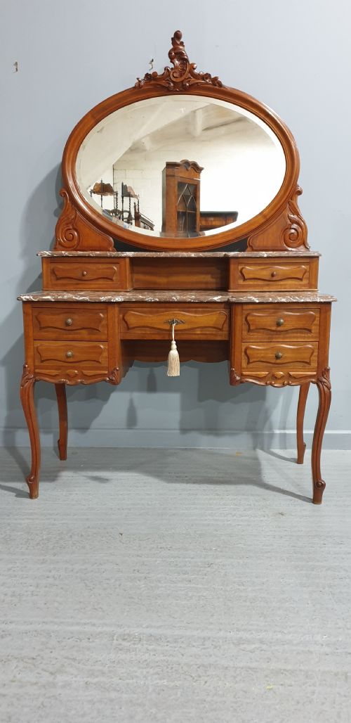 Super French Walnut Dressing Table