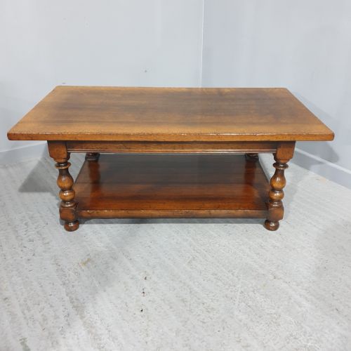 Solid Oak Plank Coffee Table