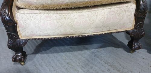 FAB PAIR HOOP BACKED EASY CHAIRS - ADDITIONAL PHOTO 4