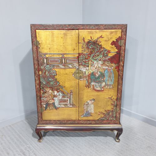 Super Chinese Laquered Cabinet