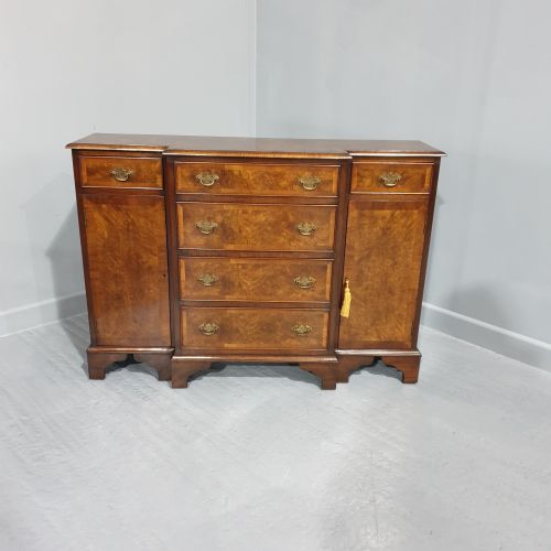 Burr Walnut Sideboard of Small Proportions