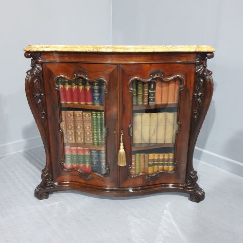 fig 1. Outstanding Regency Dwarf Bookcase