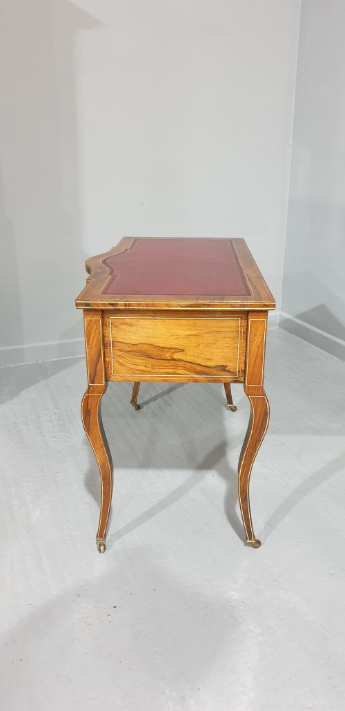 TOP QUALITY LADIES ROSEWOOD DESK - ADDITIONAL PHOTO 6